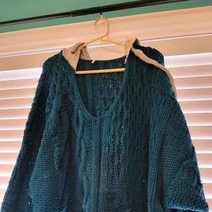 Free people hooded sweater